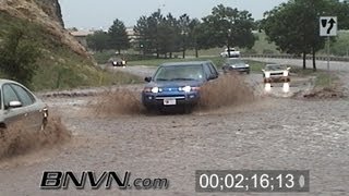 preview picture of video '6/27/2004 Ken Caryl Colorado Flooding Video.'