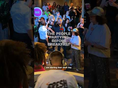 The people partying before breakfast