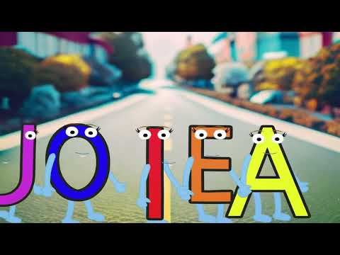 3v. Uniamo le vocali | Versione nei 4 Caratteri | Canta e impara