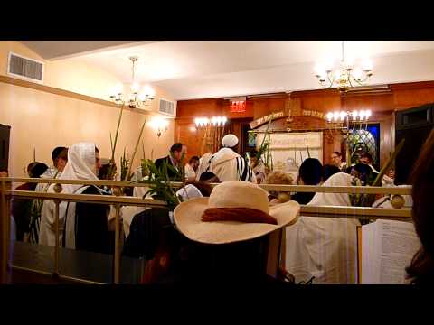 Hoshana Raba 2010, Carlebach Shul NYC