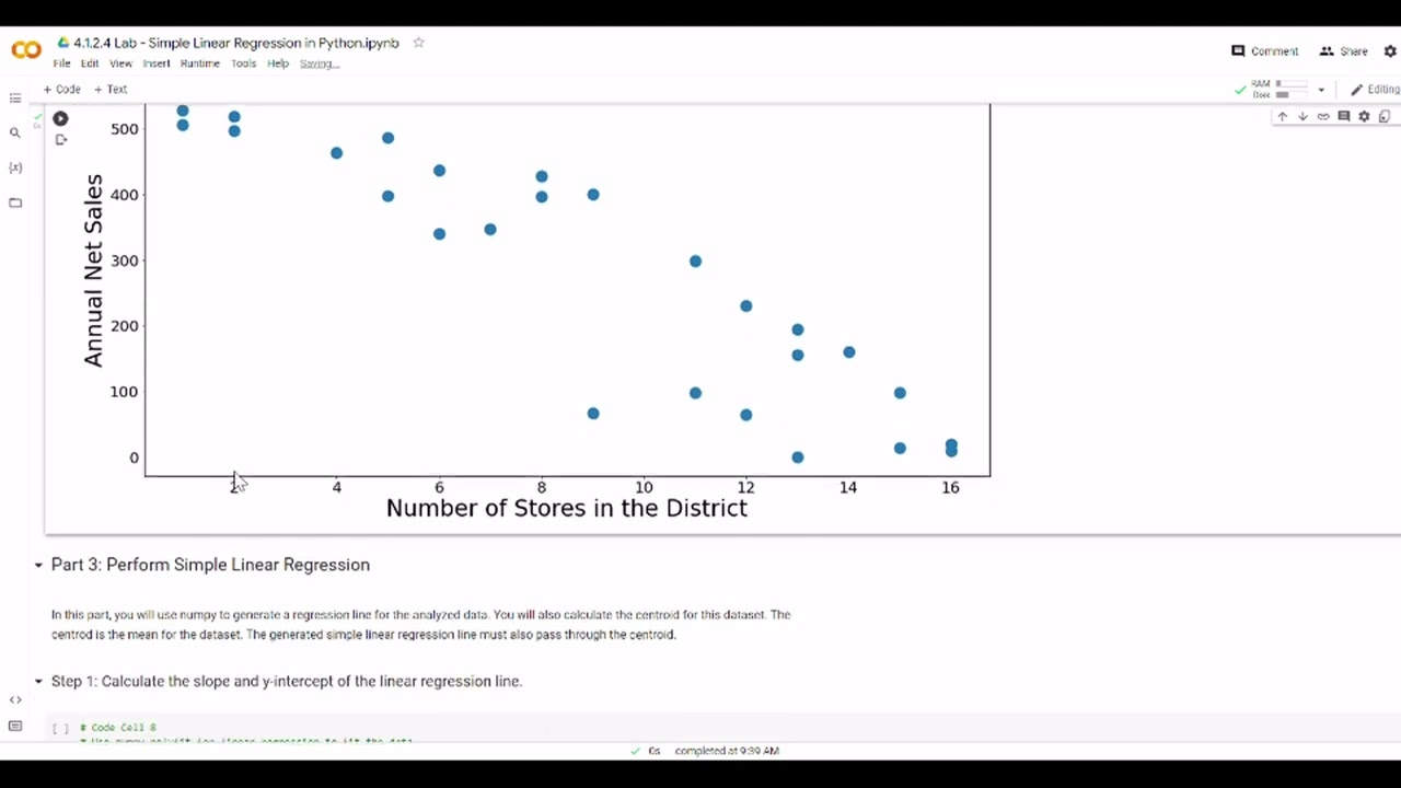 4.1.2.4 Lab - Simple Linear Regression in Python