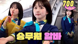 한국➡일본 이륙합니다✈ 항공 승무원 알바ㅣ워크돌ㅣ엔믹스 해원