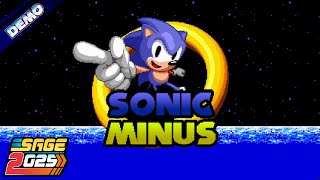 Sonic Minus (SAGE '25 Demo) ✪ Walkthrough (1080p/60fps)