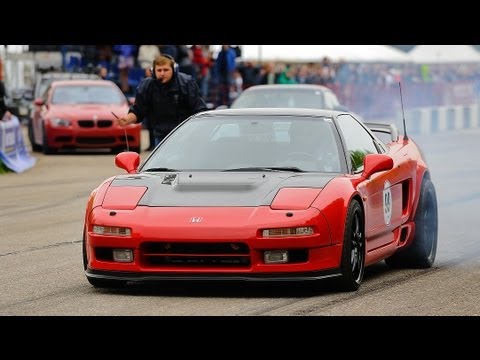 Honda NSX Twin Turbo vs Porsche 911 Turbo S