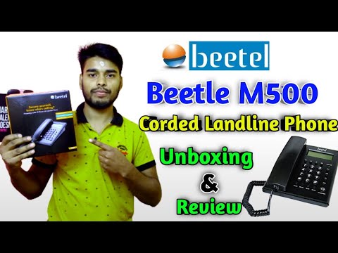 M 500  Beetel Land Line Phone