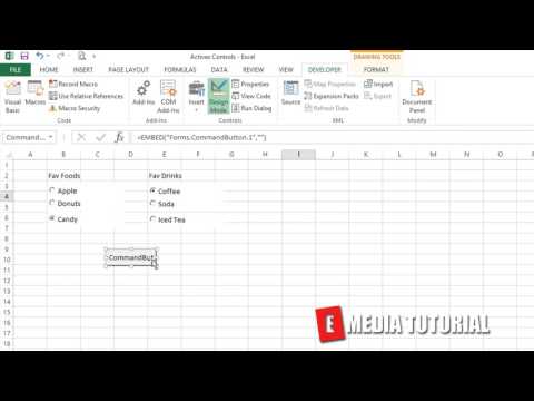 Microsoft Excel Visual Basic for Aplications  VBA  Tutorial 37    Homemade Quiz using Option Buttons