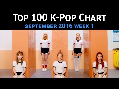 [TOP 100] K-POP SONGS CHART – SEPTEMBER 2016 WEEK 1