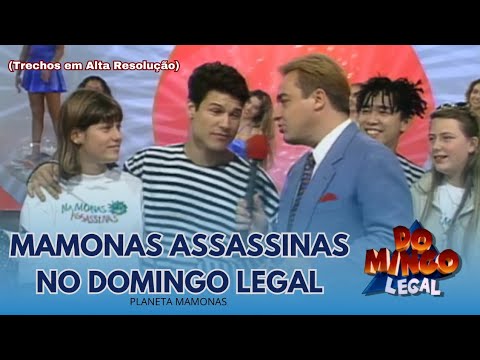 Mamonas Assassinas no Domingo Legal 29/10/1995 (Trechos em HD)