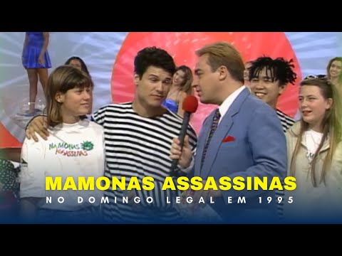 Mamonas Assassinas no Domingo Legal 29/10/1995 (Trechos em HD)