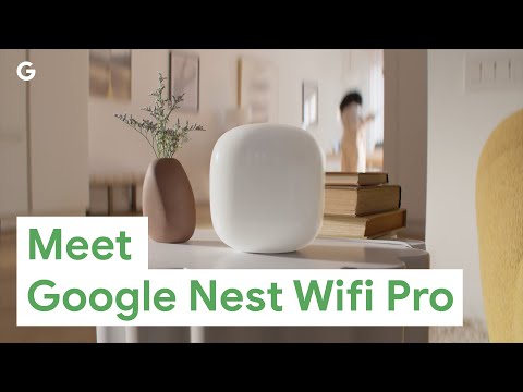 Google Nest Wifi Pro Weiß video preview