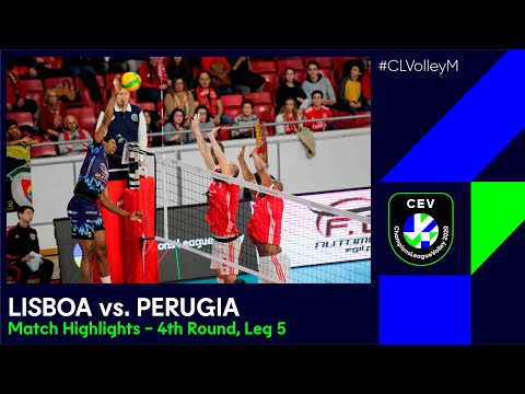 #CLVolleyM | Benfica LISBOA vs. Sir Sicoma Monini PERUGIA - Match Highlights