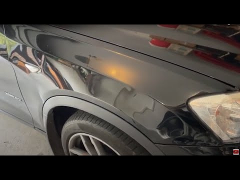 How to remove Front Guard BMW X3 Take off Fender Panel Replacement