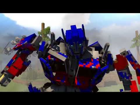 Transformers 2: Forest Battle Minecraft Animation