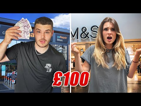 £100 WHO CAN BUY THE BEST GIFT! BOYS VS GIRLS!