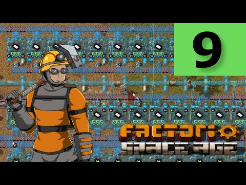 Factorio Space Age Modded #09 Setting Up Oil (weird sound)
