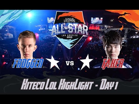 1 VS 1 - ICE Froggen vs  FIRE Faker - All-Star 2015 Event Day 1