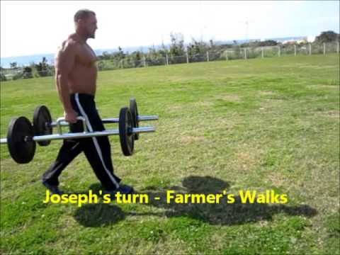 Zoa Linsey & Joseph Kumzak - Saturday workout!