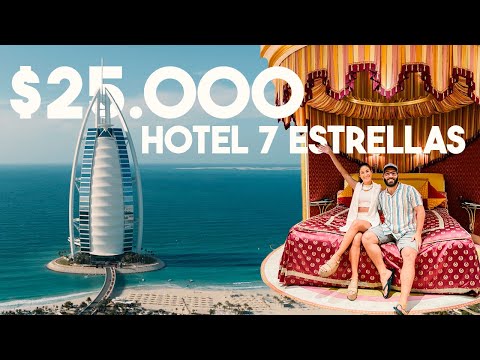 Así es la SUITE del ÚNICO hotel 7 estrellas del MUNDO | Burj Al Arab Dubai