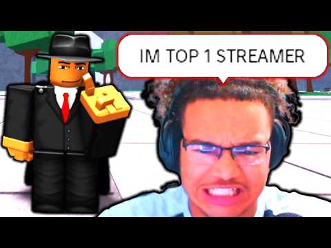 Making The Most TOXIC Pro Streamer CRY.. 😈 | The Strongest Battlegrounds