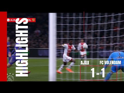 Highlights  Ajax - FC Volendam