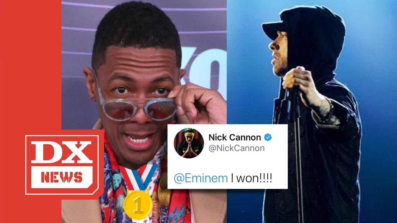 Nick Cannon Declares Himself The Winner In Eminem Rap Battle