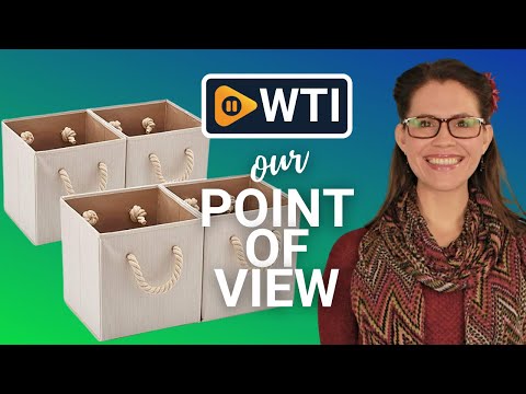 EZOWare Fabric Storage Bins - WTI product video review