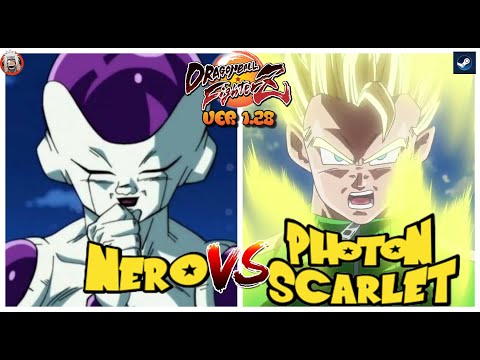 DBFZ Nero vs Scarlet Photon - Amazing fights! - Ver 1.28