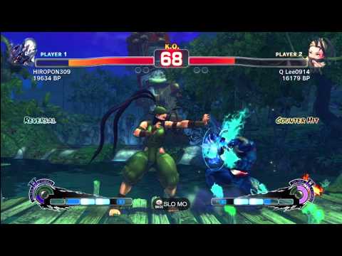 HIROPON309 (SE) vs Q Lee0914 (IB) SSF4 Ranked Match (1080i)