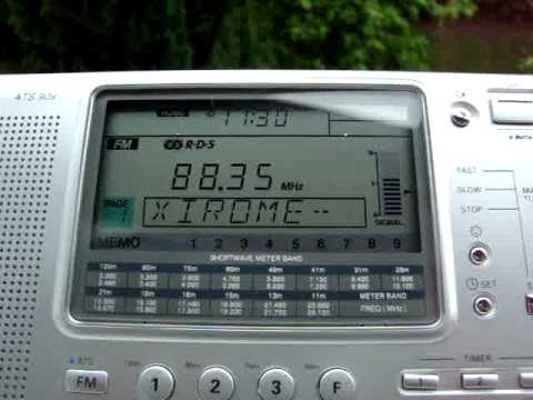 Radiofono Xiromerou 88,3 - received in Germany (1900 km)