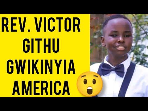 HAIYA!😲REV. VICTOR GITHU EE U.S.A🥱