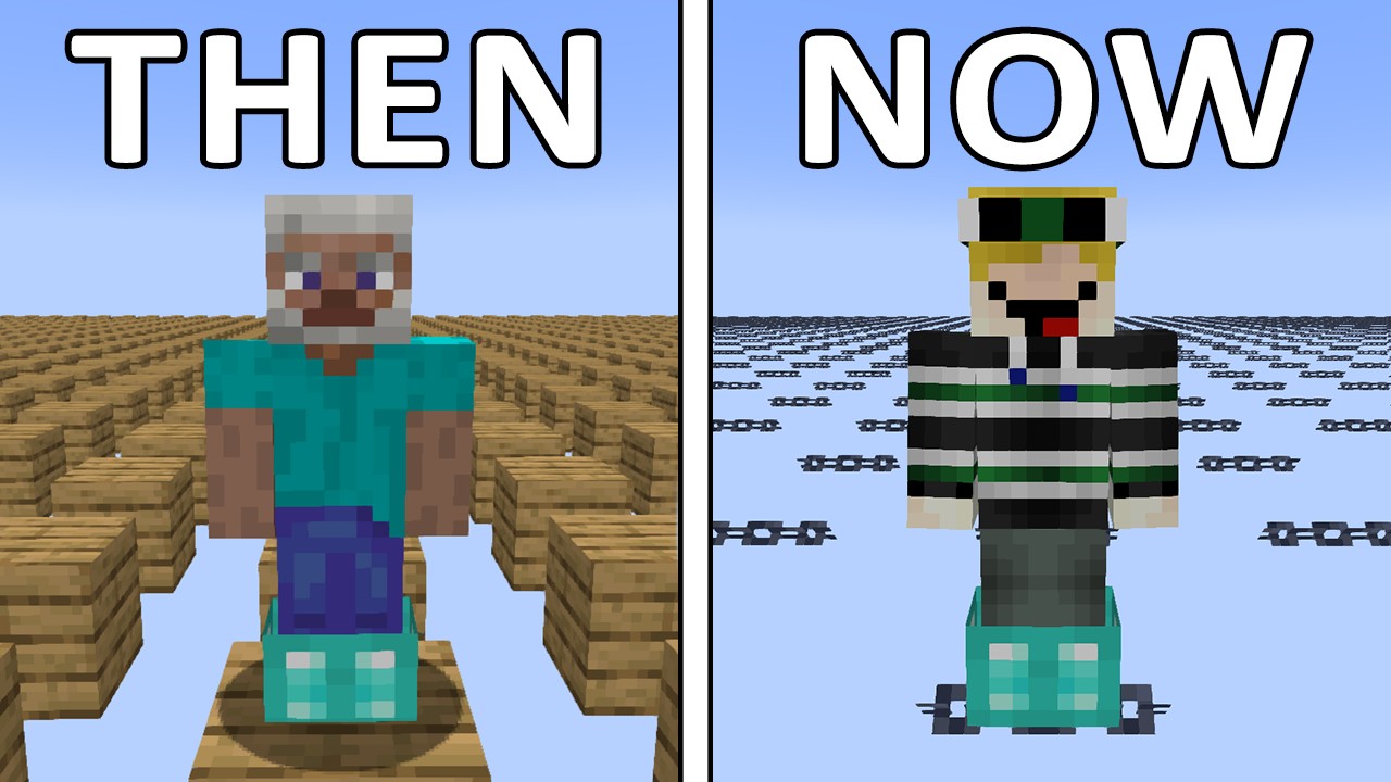 Minecraft but I discover the HISTORY of PARKOUR CIVILIZATION