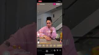 Queen Naija singing Love by Keyshia Cole on live !