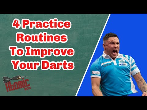 4 Practice Routines to Improve Your Darts - From Beginner to Pros