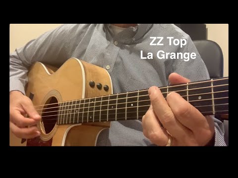 ZZ Top - La Grange - Dusty Hill Tribute - Acoustic Guitar Classic Rock Cover Song