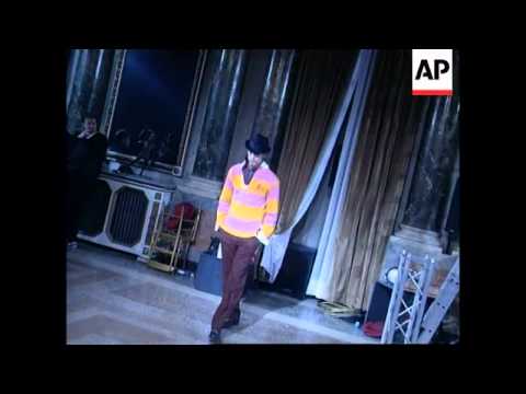 Veteran British designer kicks off Milan's menswear shows