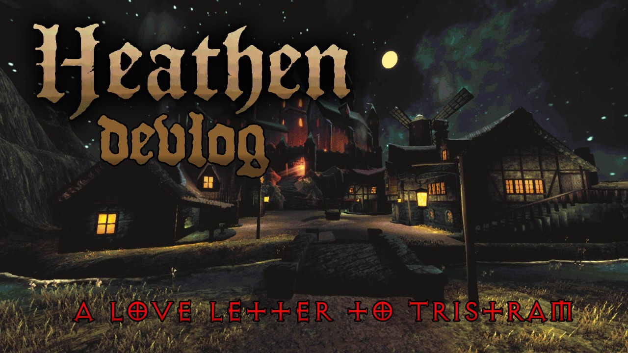 Building a Dark Fantasy Town | HEATHEN Devlog 2