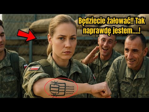 They laughed at her tattoo until they froze when the GROM commander returned her salute