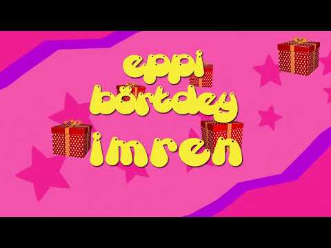 İyi ki doğdun İMREN - İsme Özel Roman Havası Doğum Günü Şarkısı (FULL VERSİYON)