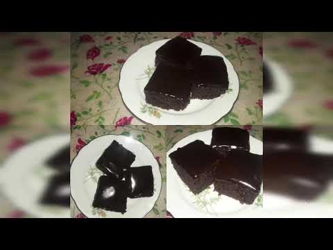 طريقة عمل كيك بصوص الشكولاته في الخلاط🍰😋