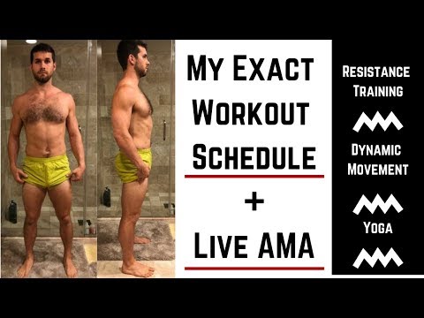 Dean's Typical Workout Week (Ask Me Anything - AMA)