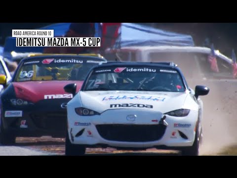 Mazda MX-5 Cup 2022 | Round 10 - Road America | Race Highlights