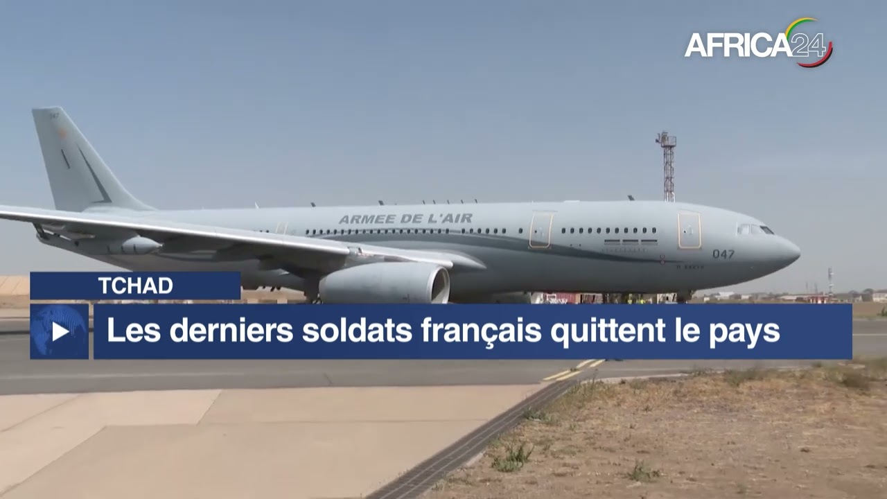 Tchad : les derniers soldats français quittent le pays