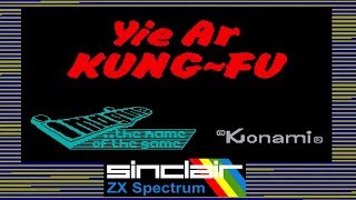 ZX Spectrum Games - Yie Ar Kung Fu