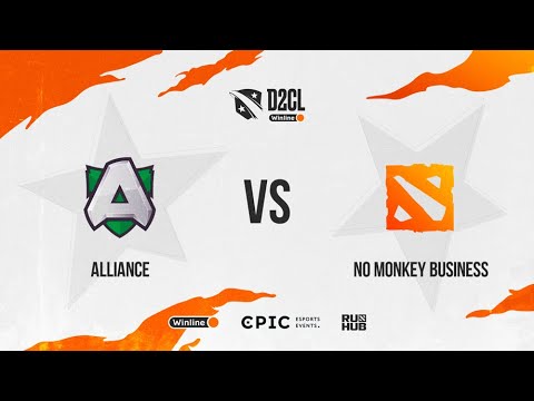 Alliance vs No Monkey Business, Winline D2CL Season 8, bo3, game 1 [Gromjkeee & Inmate]