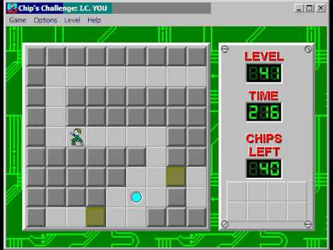Chip's Challenge 1 Level 41 (I.C. You) - 172 seconds