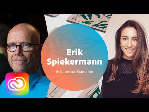 Erik Spiekermann & Caterina Bianchini | Hidden Treasures 2018 - 1 of 3 | Adobe Creative Cloud