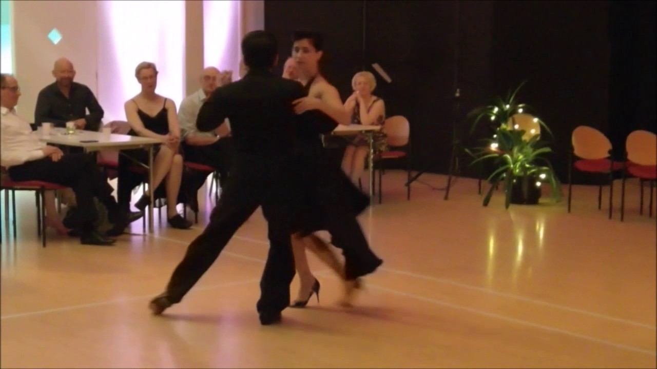 Mariela Sametband and Guillermo Barrionuevo dancing vals Recuerdos de la pampa 2017-04-30