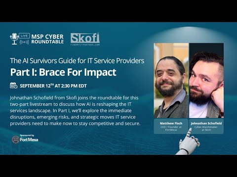 The AI Survivors Guide for IT Service Providers – Part I: Brace For Impact