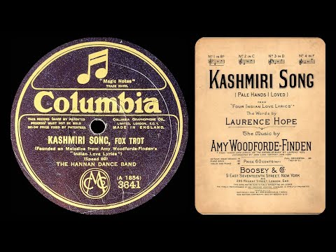 Kashmiri Song - The Hannan Dance Band - June 1925