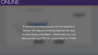 Renew your dog or cat with breeder registration online at dogsandcatsonline.com.au